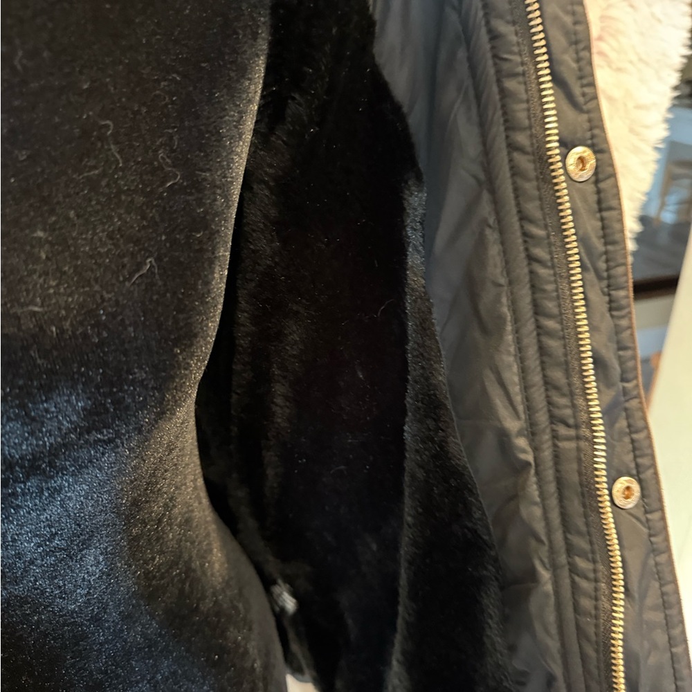 Haute Monde Black Quilted Puffer Jacket - Picture 5 of 13
